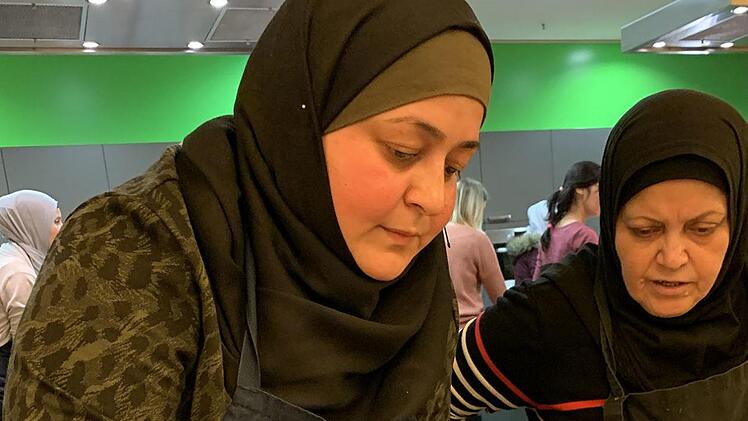 Impressionen vom syrischen Kochkurs im Kulmbacher Mup&auml;zFoto: Sonny Adam