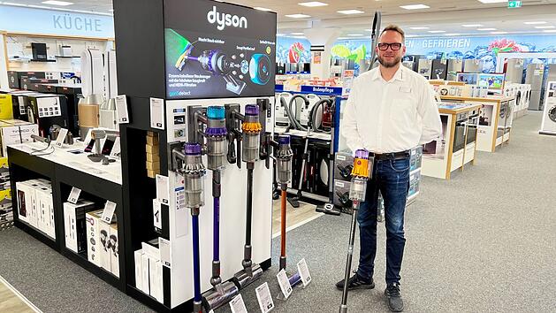 Der DYSON V12 Detect Slim Absolute ist diese Woche bei expert Jakob Bamberg im Angebot