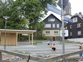 Der Angerplatz wurde zu einem Schmuckstück innerhalb von Ebersdorf.