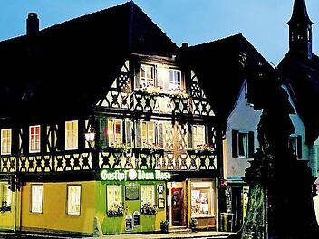 25 Jahre lang führte Appolonia Bulheller den Gasthof Adam Riese im Herzen von Bad Staffelstein. Nun ist er geschlossen. Foto: Appolonia Bulheller