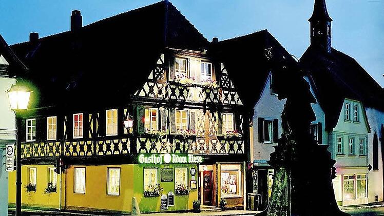 25 Jahre lang führte Appolonia Bulheller den Gasthof Adam Riese im Herzen von Bad Staffelstein. Nun ist er geschlossen. Foto: Appolonia Bulheller