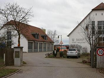 Der Bauhof der Stadt Hallstadt im Süden der Stadt Foto: Barbara Herbst