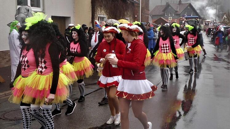 Impressionen vom Faschingsumzug in Welitsch. Foto: Wolfgang Leicht