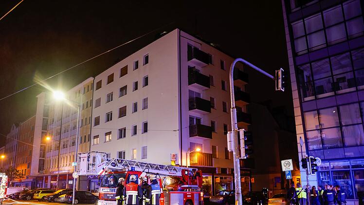Dachstuhlbrand in Nürnberg