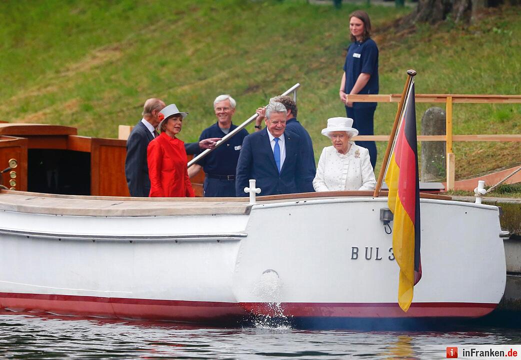 Britische Queen besucht Deutschland