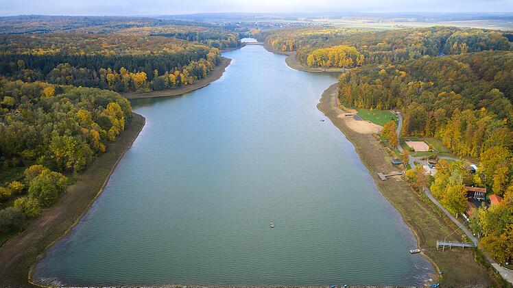 Ellertshäuser See: Unterfrankens größter Stausee