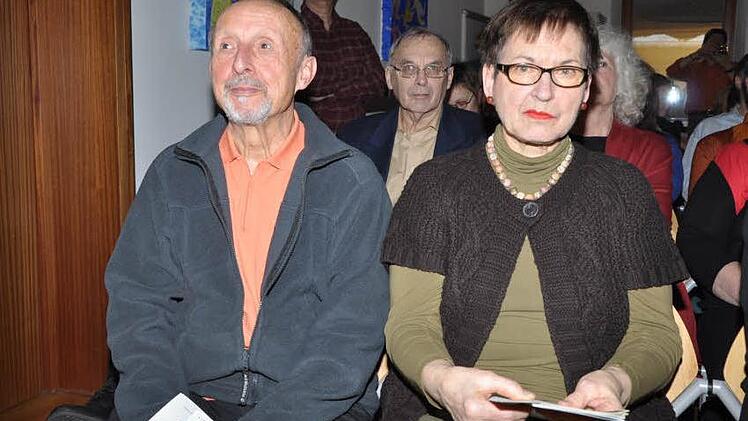 Agnes Holzbauer, eine Nichte von Käthe Zang, war eigens für das Konzert mit ihrem Mann aus der Nähe von Bad Tölz angereist.