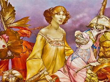 Heinz Zander: "Puppenspielerin" (2011). Fotos: Jochen Berger