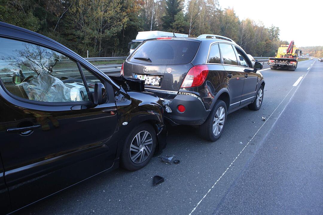 A73 bei Bamberg: Karambolage verursacht Riesenstau