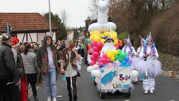 Das Einhorn im Zug Foto: Günther Geiling