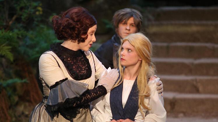 Die Bayerische Rundschau hatte Leser und Kunden an die Naturbühne Trebgast zum Stück "Pygmalion" eingeladen. Foto: Jürgen Gärtner