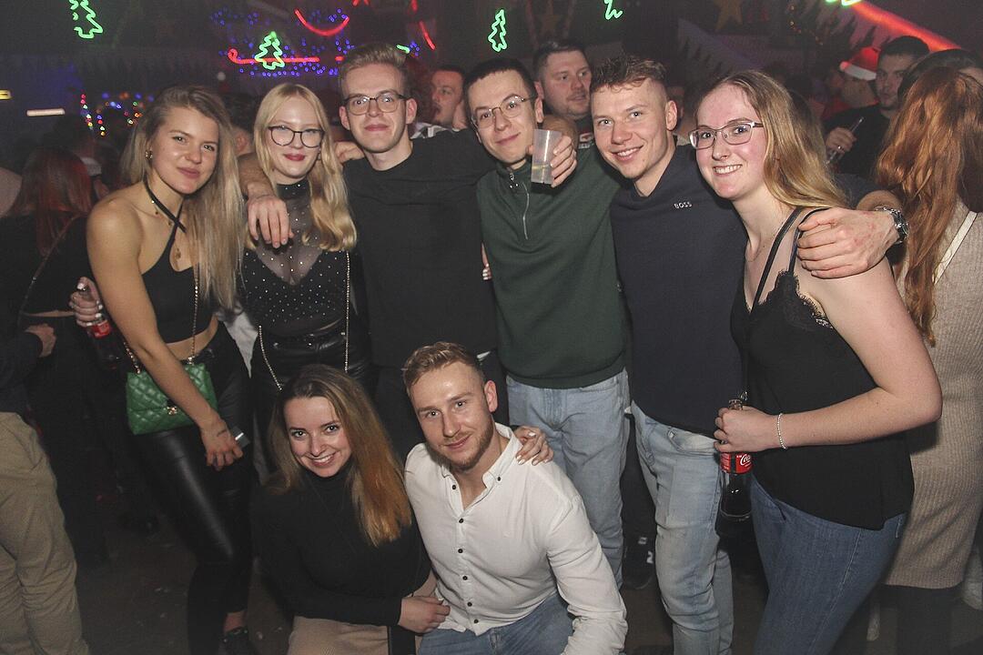 Partystimmung an Heiligabend