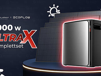 Das EcoFlow Stream Ultra X System kombiniert hohe Leistung und Speicherkapazität für eine effiziente dezentrale Stromerzeugung.