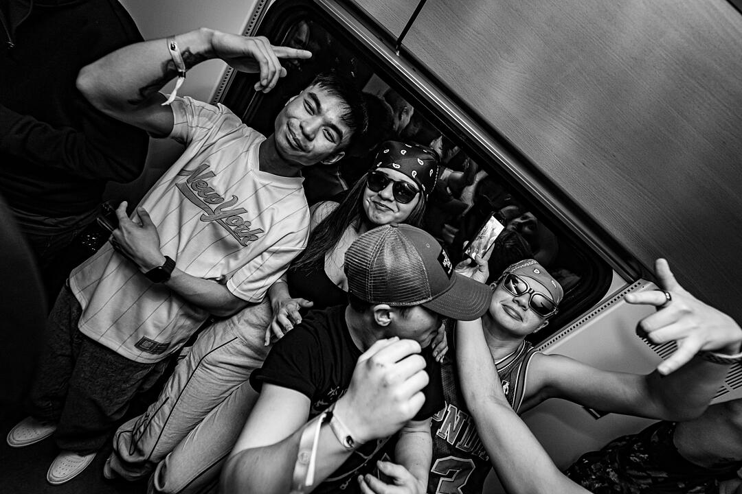 Die beste Party im Zug!