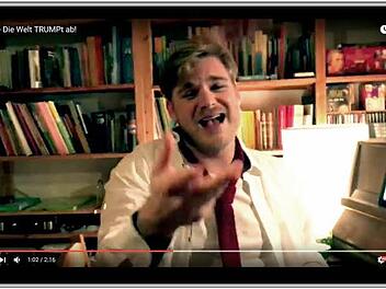 In einer Nacht wurde der Song nicht nur geschrieben, sondern auch gleich noch das Video produziert. Screenshot: YouTube/ANGIZ