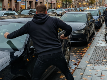 Nürnberg: 23-Jähriger schlägt auf Autos ein - 25 Fahrzeuge demoliert