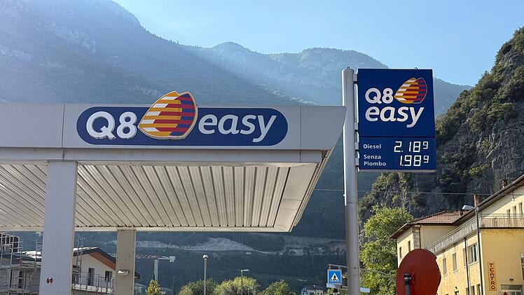 Tankstellen in Italien