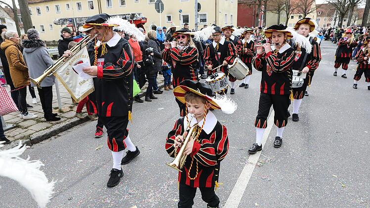 Faschingsumzug in der Bamberger Gartenstadt Foto: Barbara Herbst