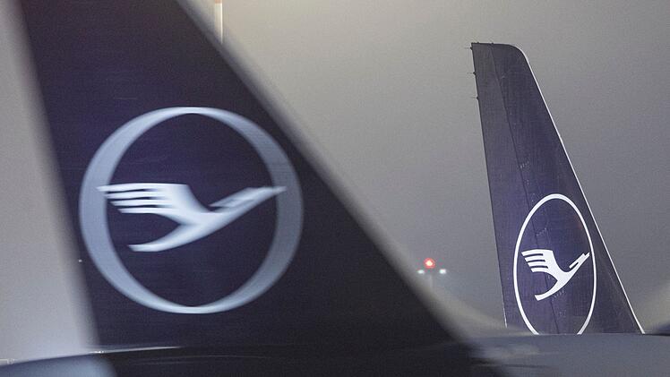 Lufthansa-Jets am Flughafen Frankfurt/Main