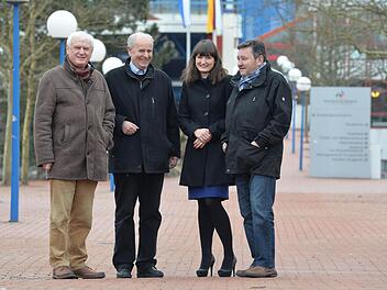 Hohe Lebensqualität für alle Bamberger - dafür wollen sich die Freien Wähler auch im nächsten Stadtrat einsetzen. Auf unserem Bild (v.l.): Dieter Weinsheimer, Herbert Lauer, Ursula Redler und Wolfgang Wußmann.   Foto: Ronald Rinklef