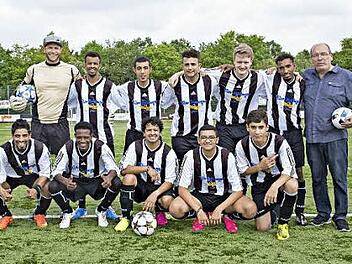 Hatte ebenfalls seinen Spa&szlig;: das Team der "goolkids". Foto: Stadt Bamberg