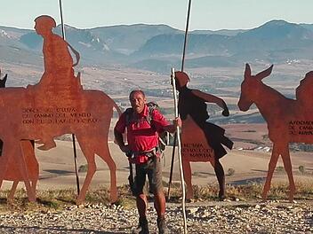 Viele fotografische Erinnerungen hat Robert Reuscher von seiner Pilgertour auf dem Jakobsweg mit nach Hause gebracht.Robert Reuscher