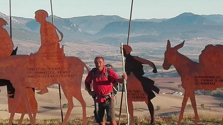 Viele fotografische Erinnerungen hat Robert Reuscher von seiner Pilgertour auf dem Jakobsweg mit nach Hause gebracht.Robert Reuscher