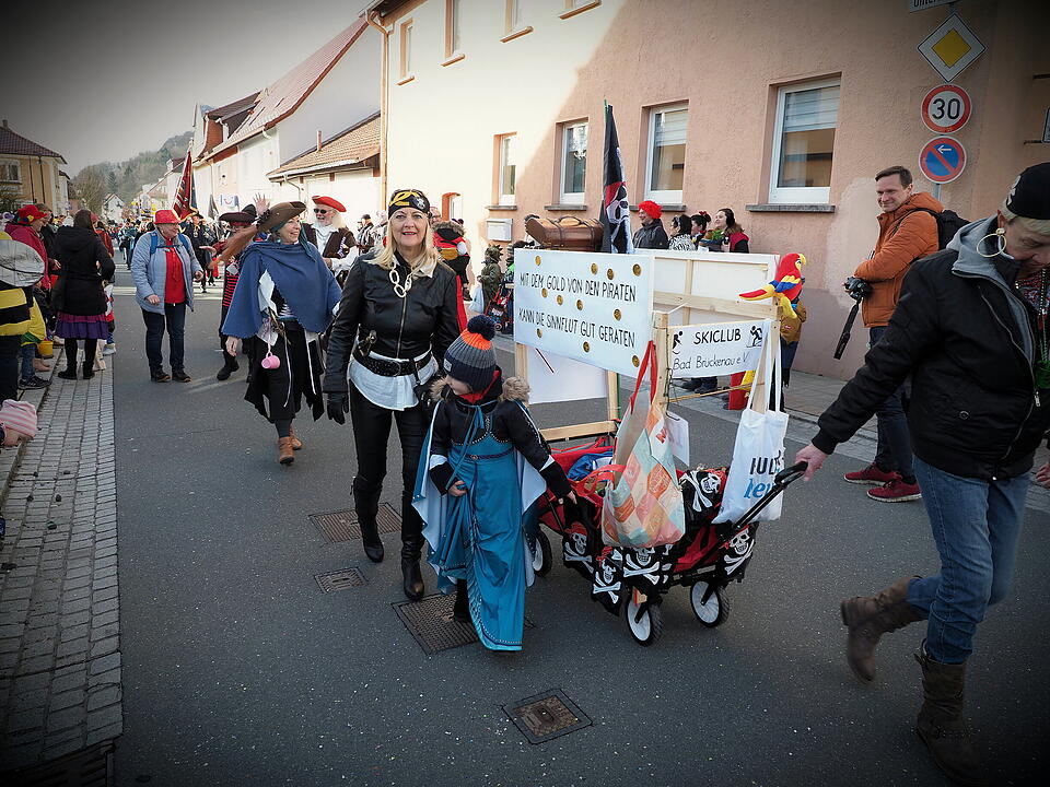 Faschingszug der 1. Großen Bad Brückenauer Karnevalsgesellschaft
