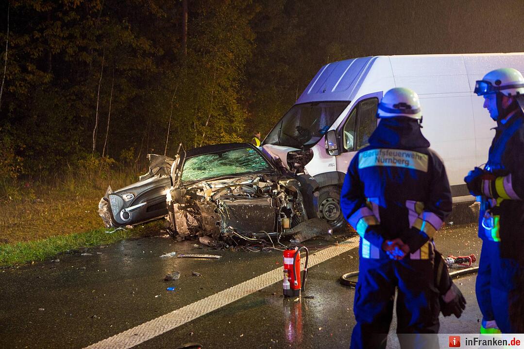 Tödlicher Unfall auf der A3 bei Nürnberg