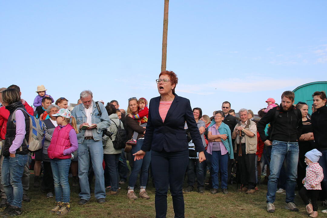 Walberla-Fest 2018: Bieranstich und Baumstellen auf dem Walberla