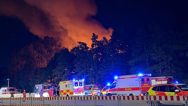 Waldbrand in N&uuml;rnberg