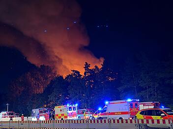 Waldbrand in N&uuml;rnberg