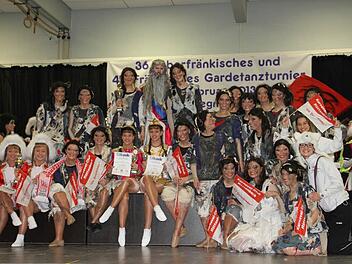 Ein Gruppenbild der Aktiven vom KCR bei den fränkischen Meisterschaften in Pegnitz.  Foto: p
