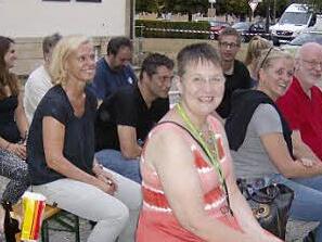 Besucher des Igensdorfer Kurzfilmabends  Foto: Petra Malbrich