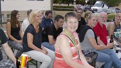 Besucher des Igensdorfer Kurzfilmabends  Foto: Petra Malbrich