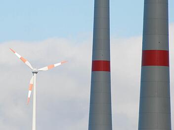 Windpark bei Gädheim Foto: Günter Flegel
