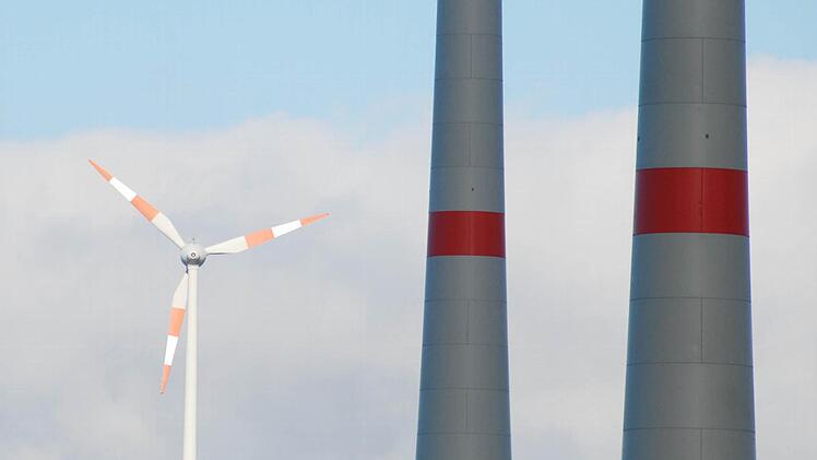 Windpark bei Gädheim Foto: Günter Flegel