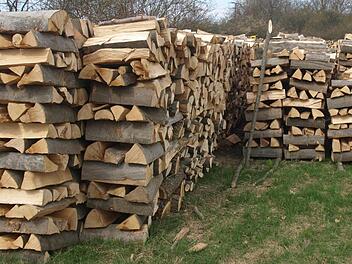Um das Holz rankt sich ein heftiger Streit in der Gemeinde Stettfeld. Die juristische Auseinandersetzung droht sich auszuweiten.  Foto: Archiv