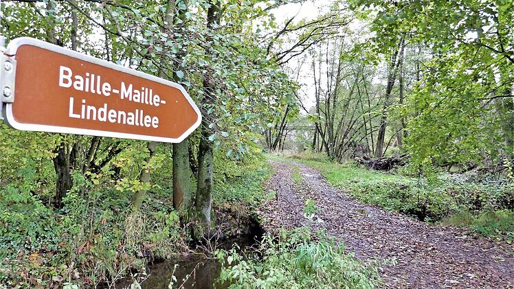 Von diesem Durchlass am "Laubenbach" gelangten die Radfahrer bislang weiter zur Bahnunterführung und dann zur Baille-Maille-Allee nach Himmelkron. Dieses Wegstück soll aber nach den Plänen der Flurneuordnung im Bereich von Schlömen aufgelassen werden.  Foto: Werner Reißaus