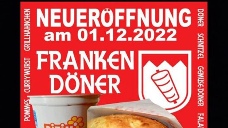 Erlangen: Döner für 2,99 Euro - neuer Laden feiert am Donnerstag Eröffnung