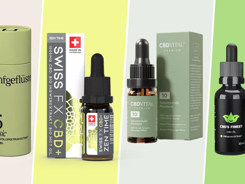 CBD-Öle sollen auch bei der Stressregulierung helfen - diese fünf Präparate sind besonders beliebt.
