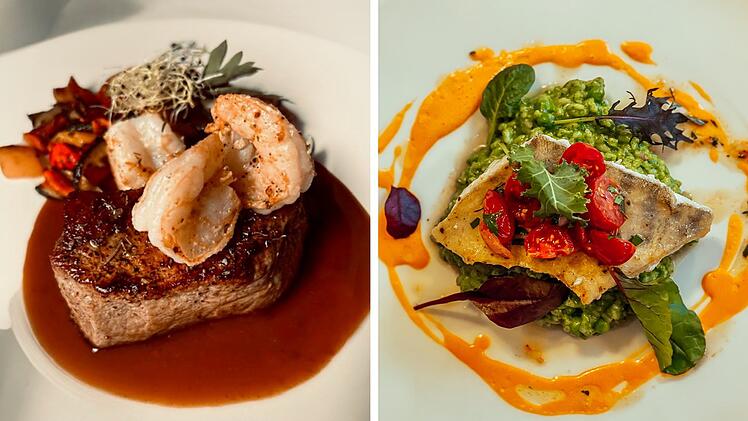 Im Restaurant Ross Stuben erwartet dich eine vielseitige Speisekarte.