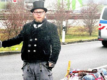 Manuel Brünner war viereinhalb Jahre auf der Walz. Sie begann im "Rhön  Adler" im Kissinger Stadtteil Hausen und endete dort auch wieder.  Brünner