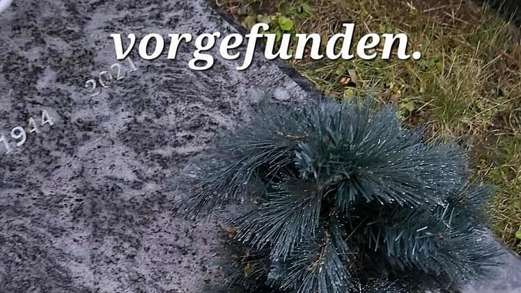 Bischberg: Angehörige entsetzt über Friedhofsvorfall - "Grab geschändet"