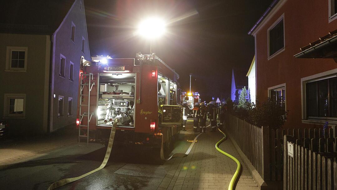 Scheunenbrand in Indernbuch