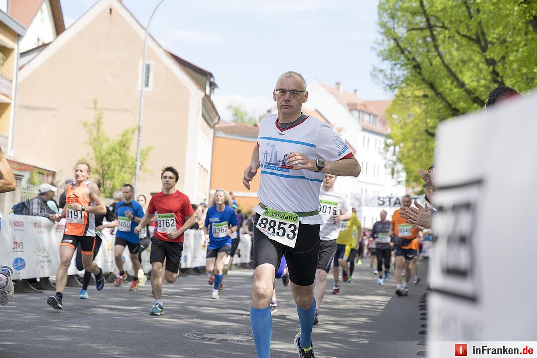 Weltkulturerbelauf 2017 in Bamberg: Der Wieland-Lauf