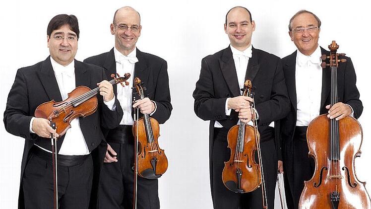 Das Bamberger Streichquartett Foto: PR