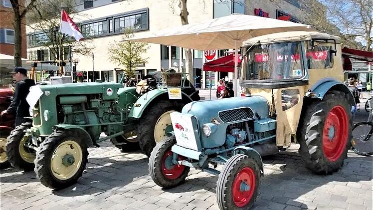 Traktoren Fürther Frühlingsmarkt 2023