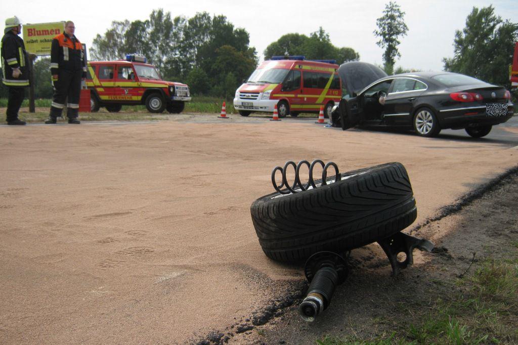 Lebensgefährlich verletzt: Frau gerät bei Baiersdorf in Gegenverkehr