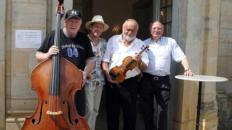 Max Kienastl mit seinem Quartett Foto: Archiv Rainer Groh